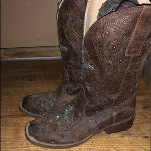 Women’s Roper Square Toe Boots